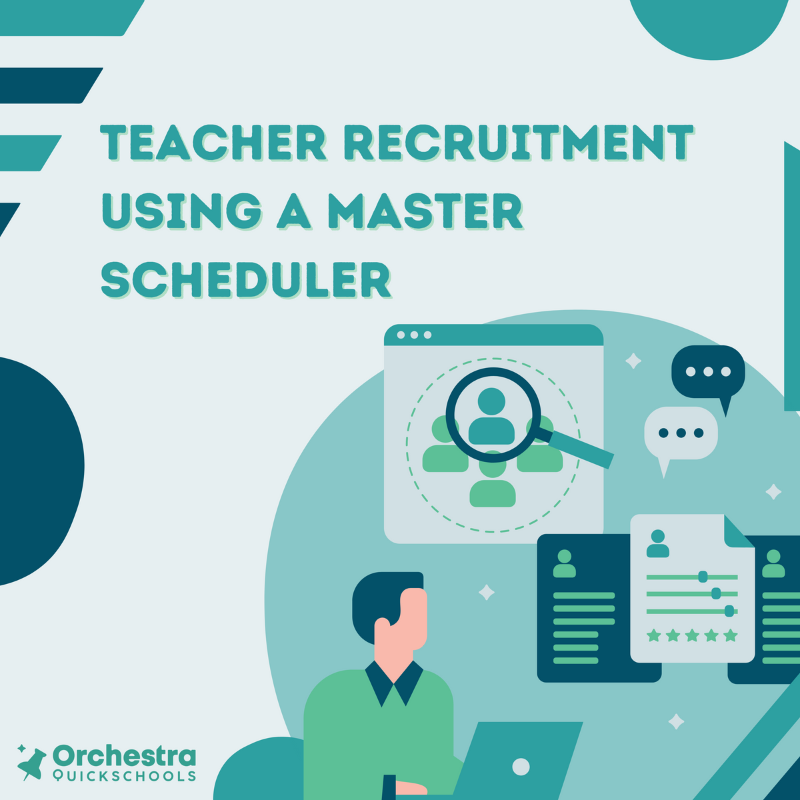 Empower Teacher Recruitment using a Master Scheduler